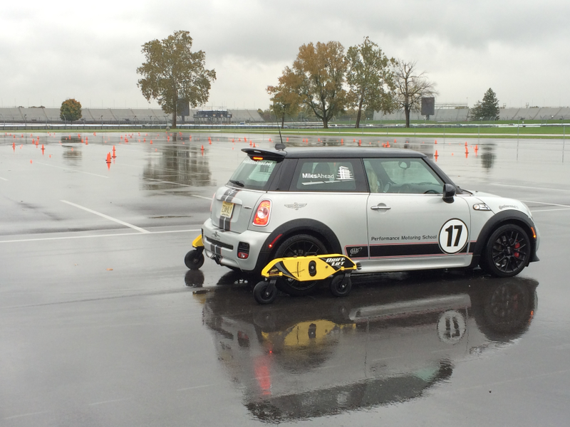 Illustration for article titled The Nine Things You Learn Driving Minis At Indianapolis Motor Speedway